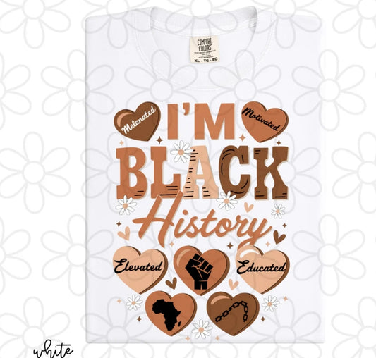 Im Black History DTF Transfer