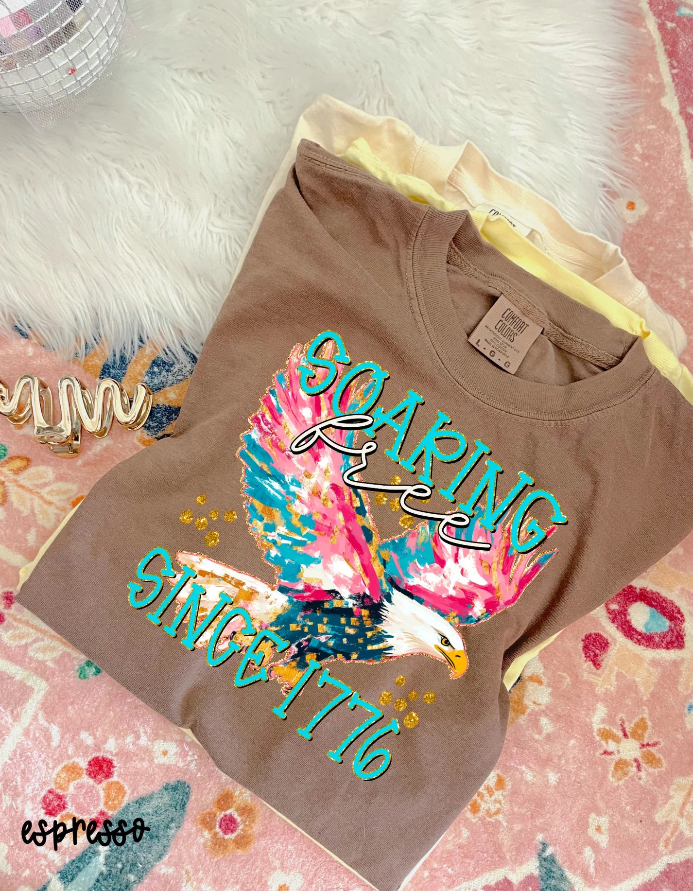 Soaring Free Since 1776 DTF Transfer