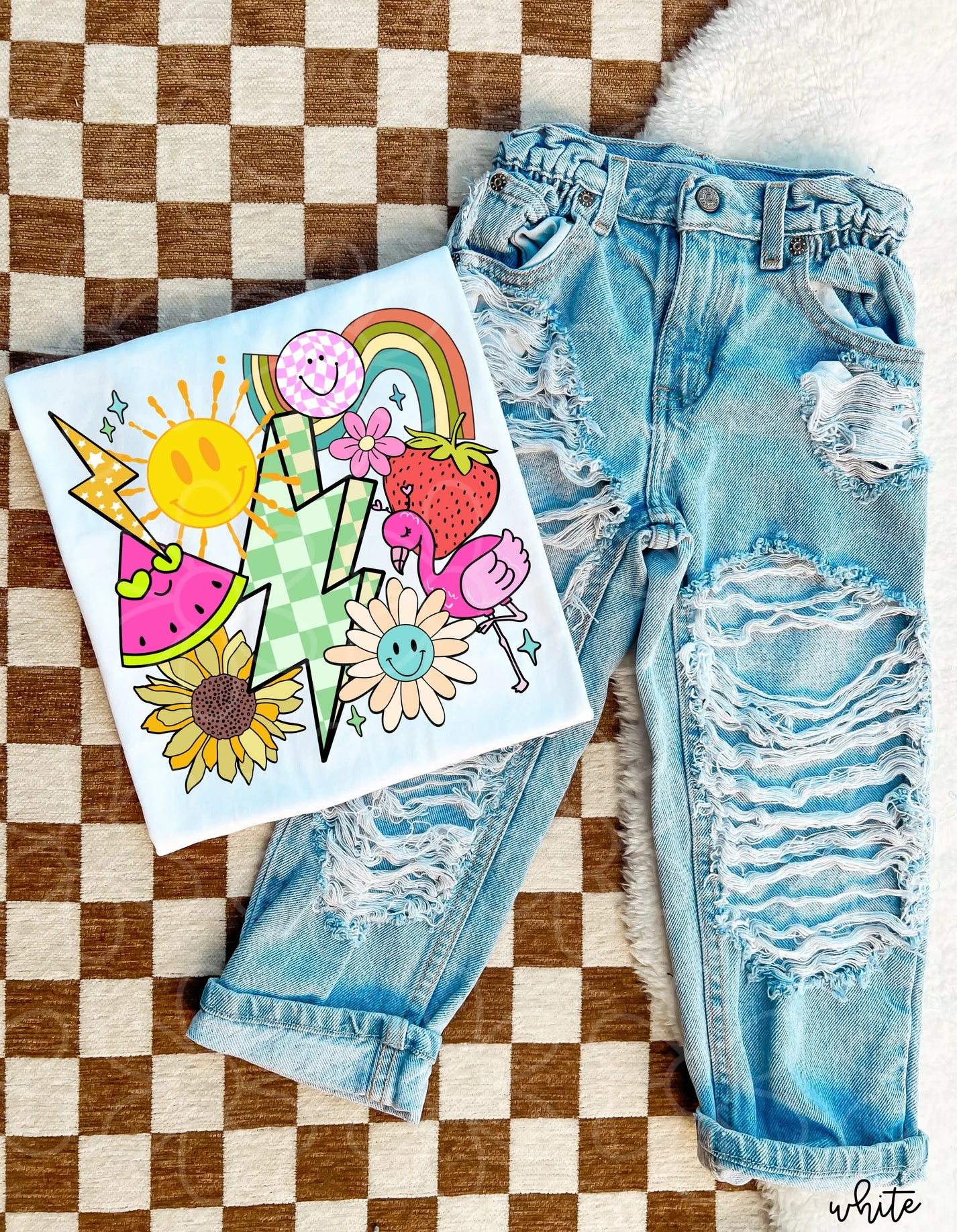 Summer Collage DTF Transfer