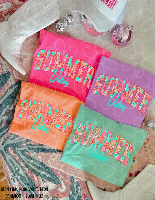 Summer Vibes DTF Transfer