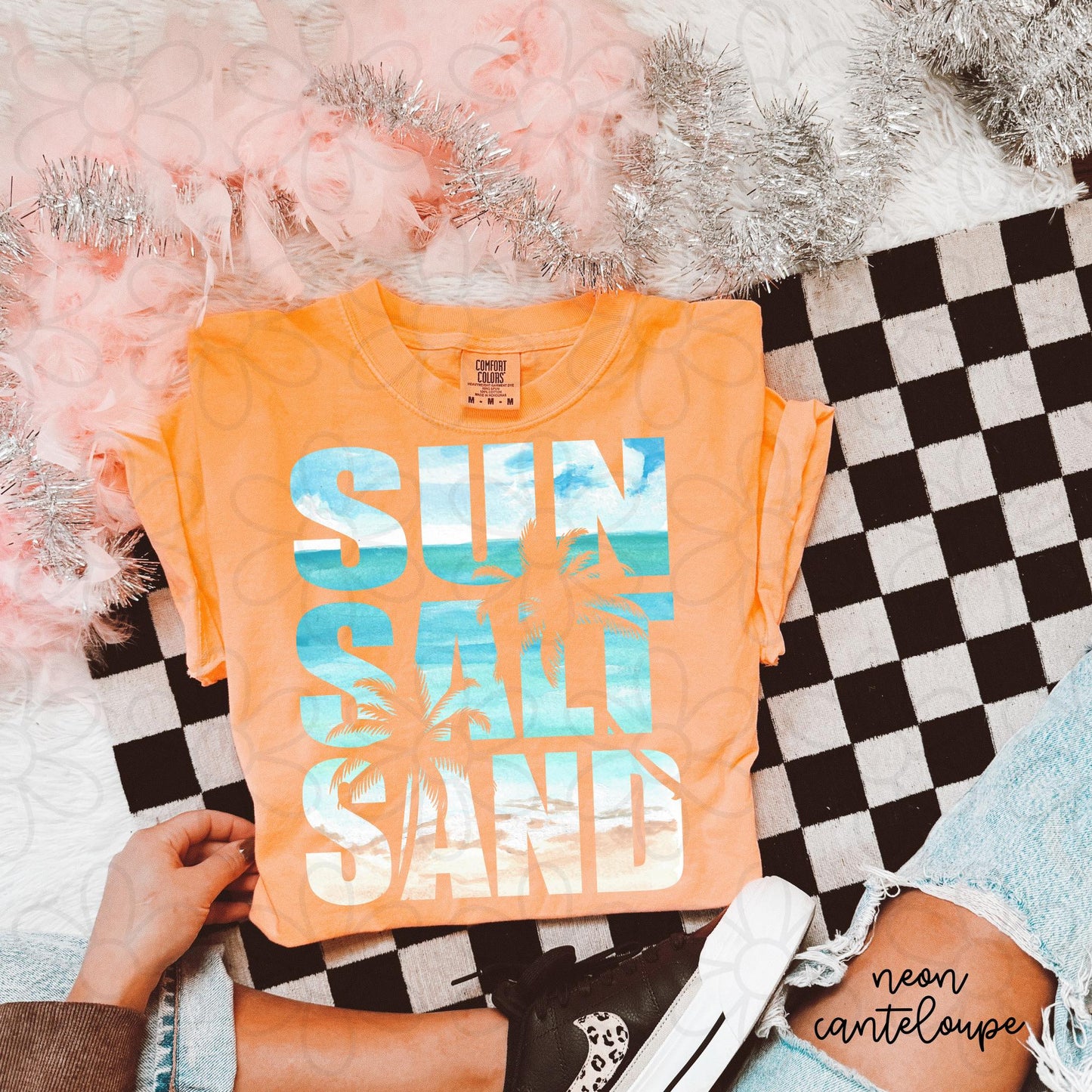 Sun Salt Sand DTF Transfer