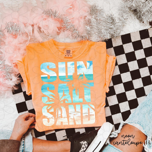 Sun Salt Sand DTF Transfer