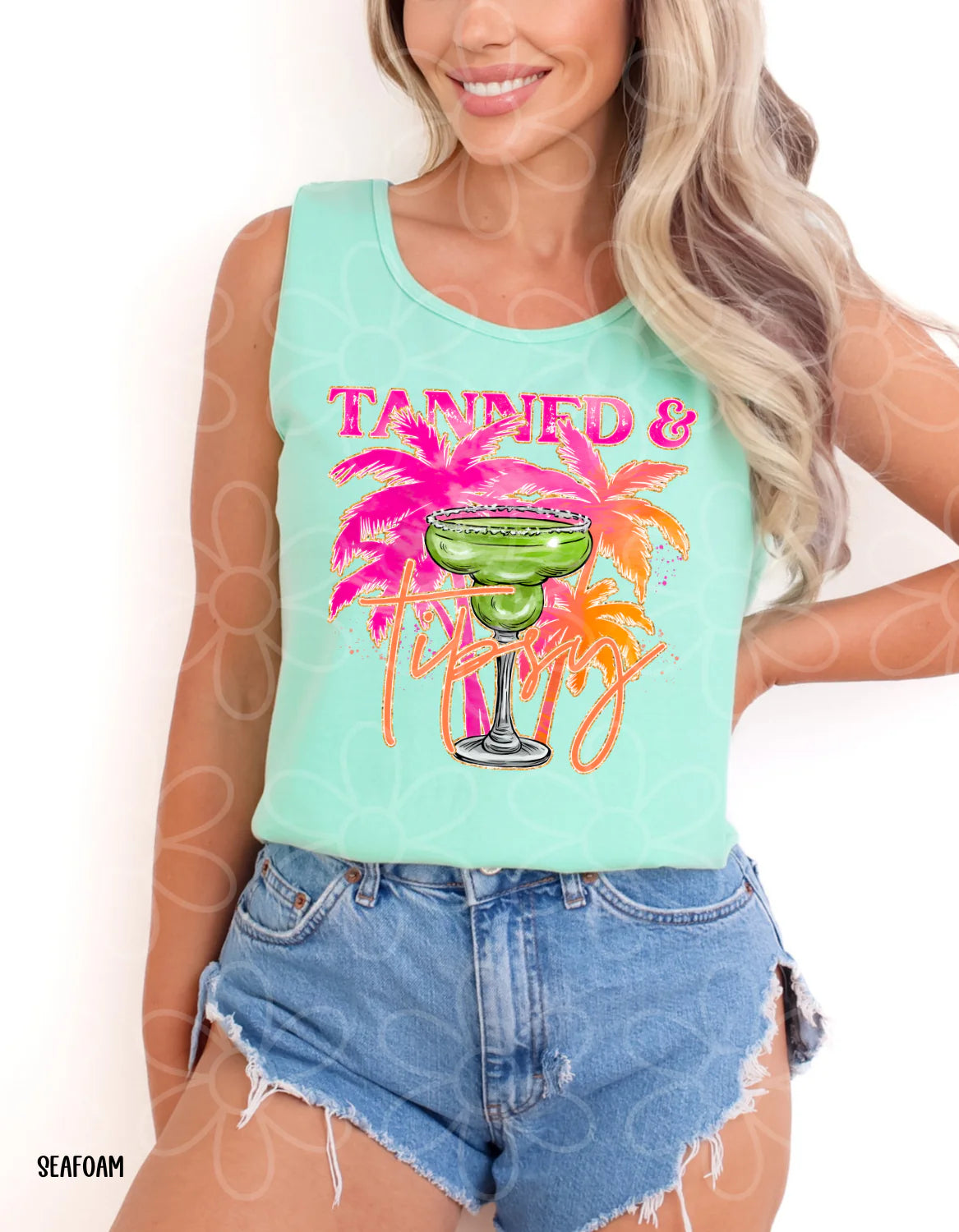 Tanned And Tipsy DTF Transfer