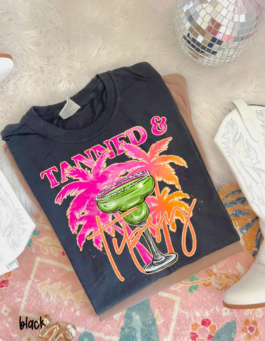 Tanned & Tipsy DTF Transfer