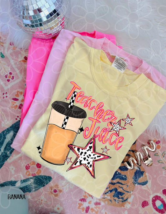 Teacher Juice Coffee DTF Transfer