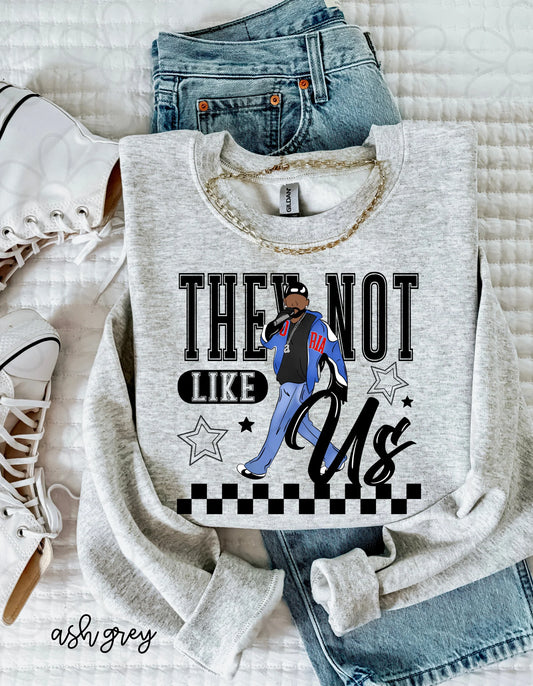 They Not Like Us DTF Transfer