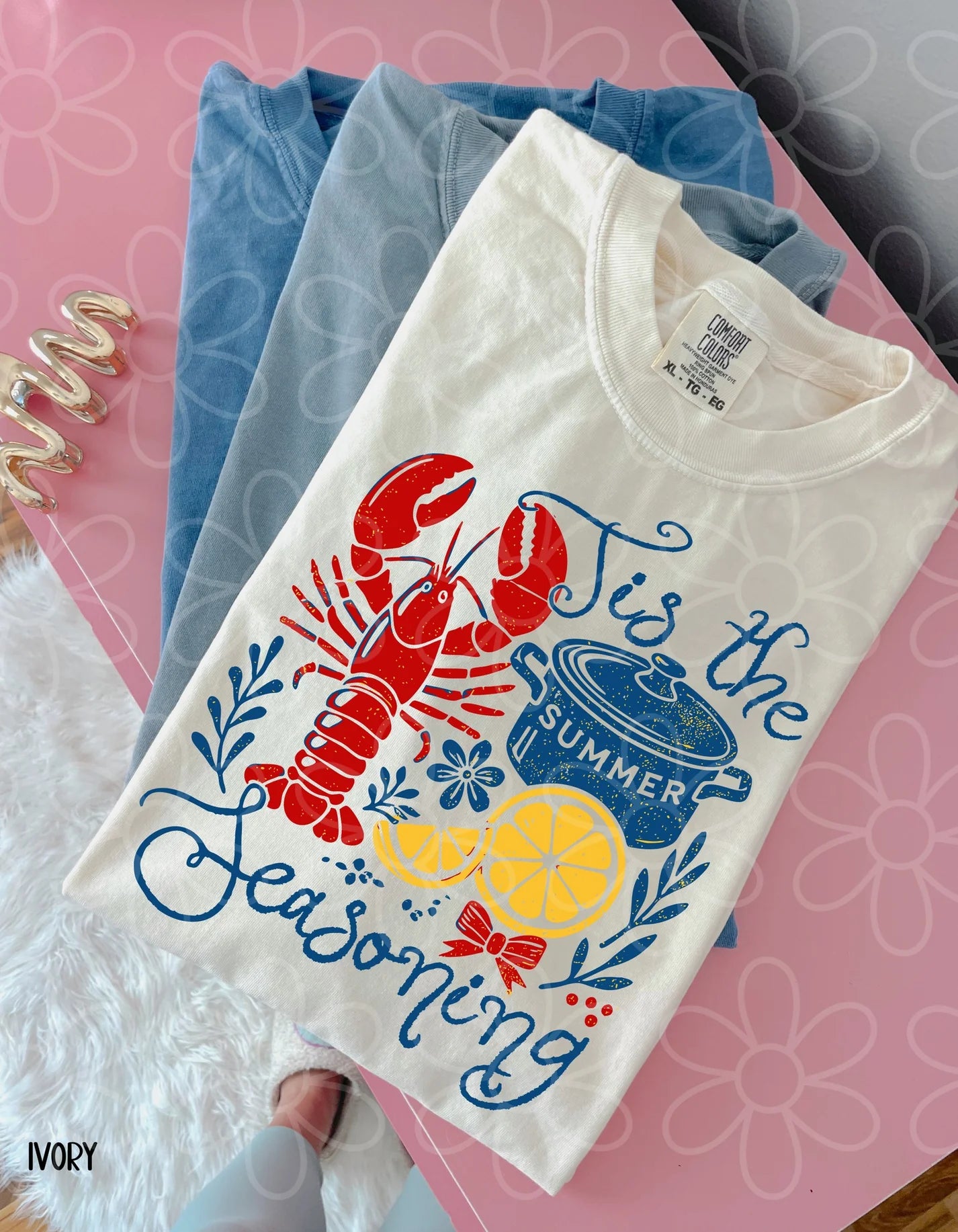 Tis The Seasoning Red DTF Transfer