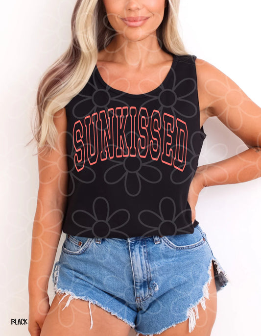 Varsity Orange Sun Kissed DTF Transfer