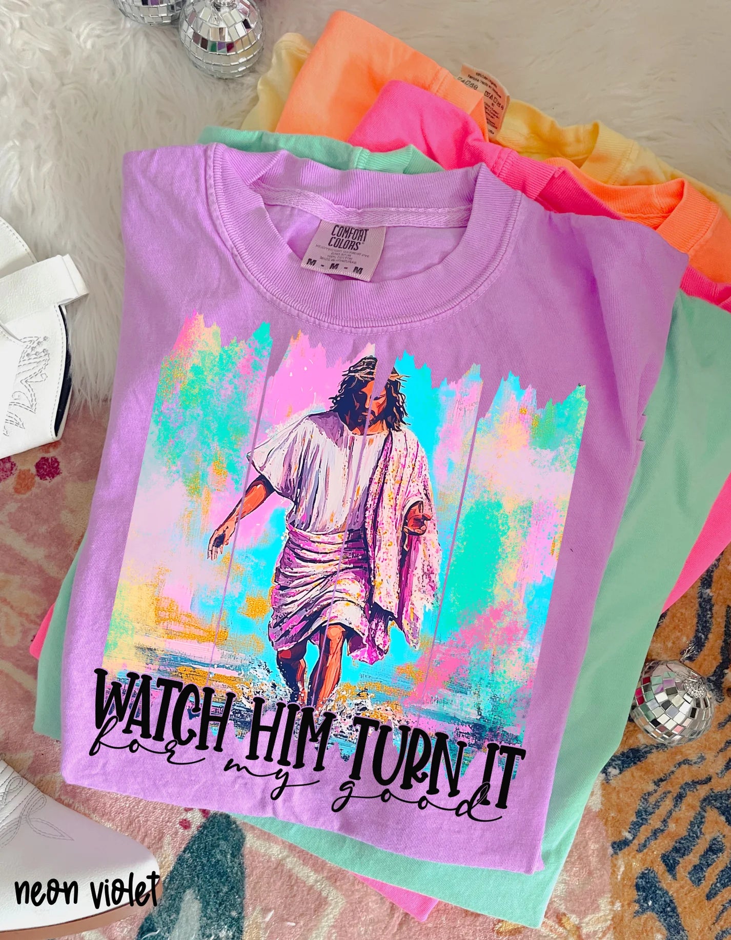 Watch Him Turn It For My Good DTF Transfer