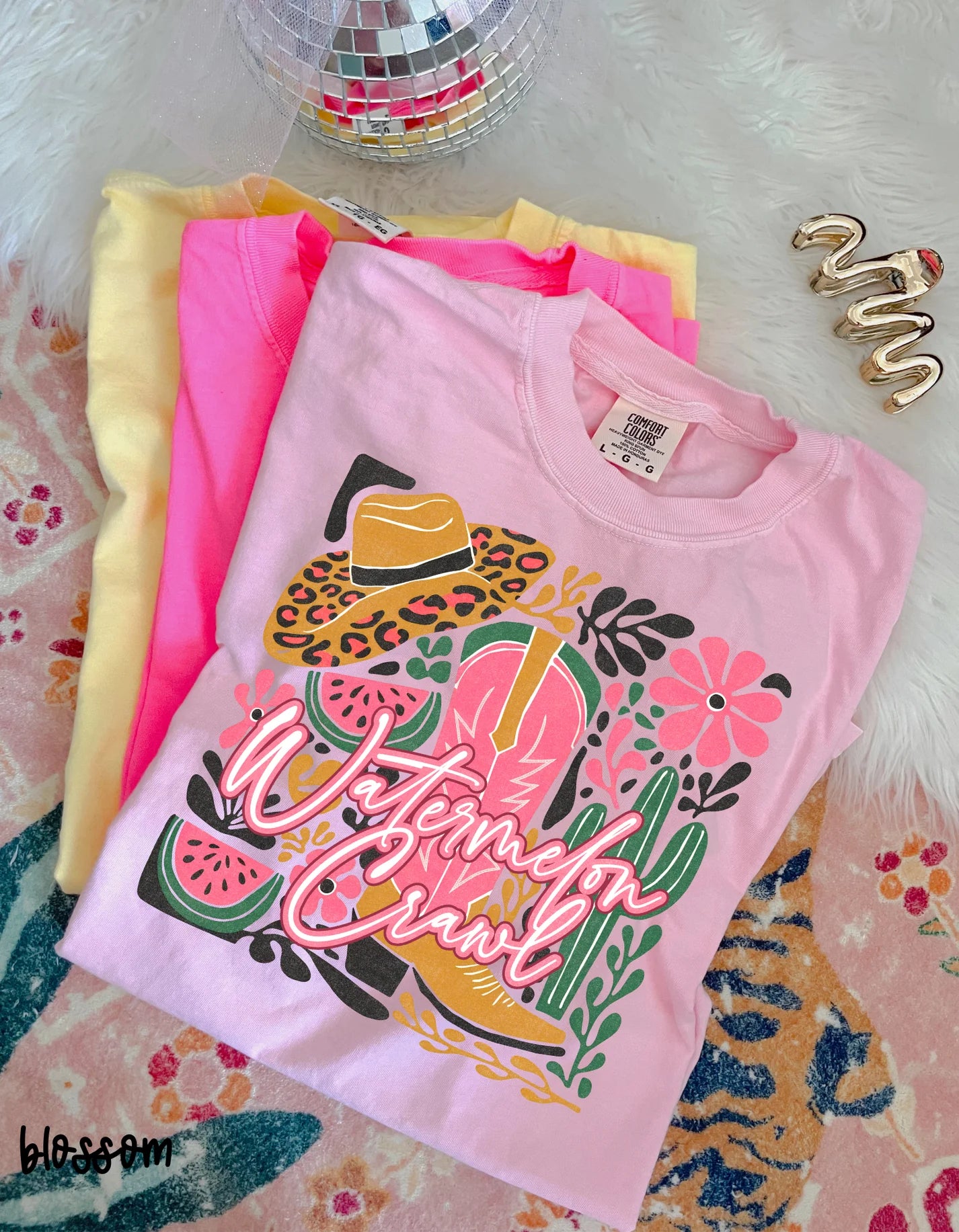 Watermelon Crawl DTF Transfer