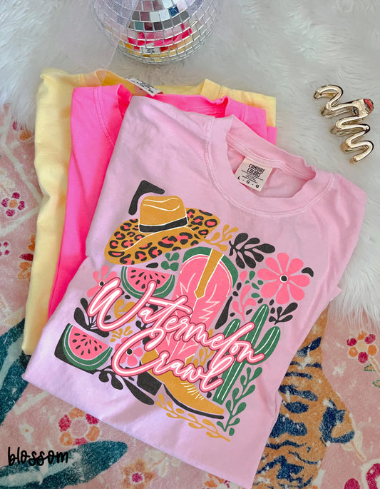 Watermelon Crawl DTF Transfer