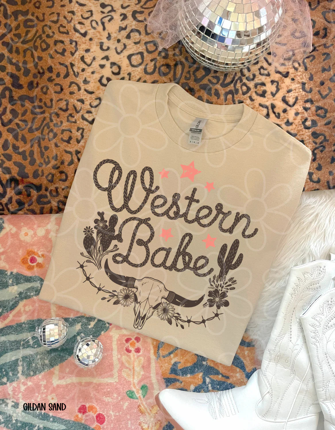 Western Babe DTF Transfer