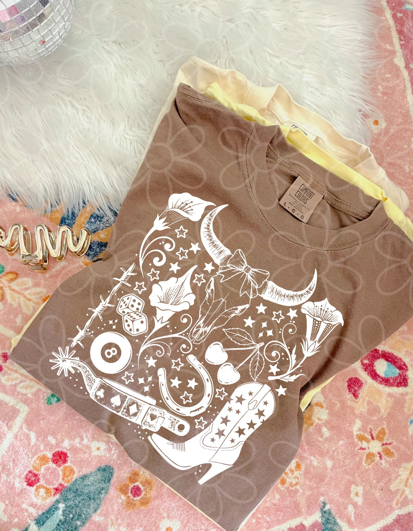 Western Collage DTF Transfer