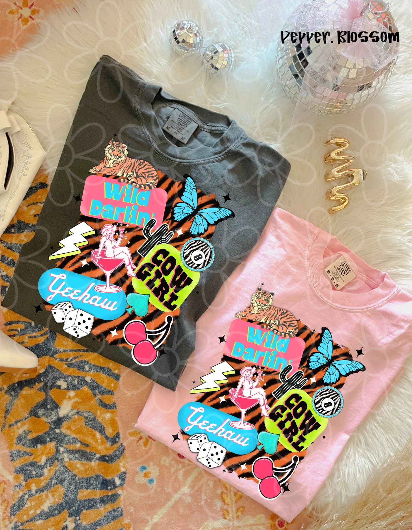 Wild Darlin' Cowgirl DTF Transfer