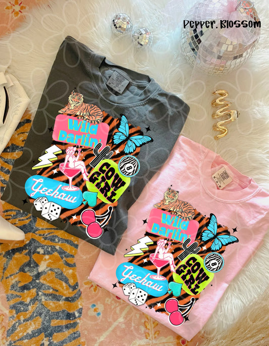 Wild Darlin' Cowgirl DTF Transfer