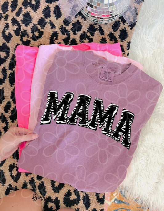 Zebra Mama DTF Transfer