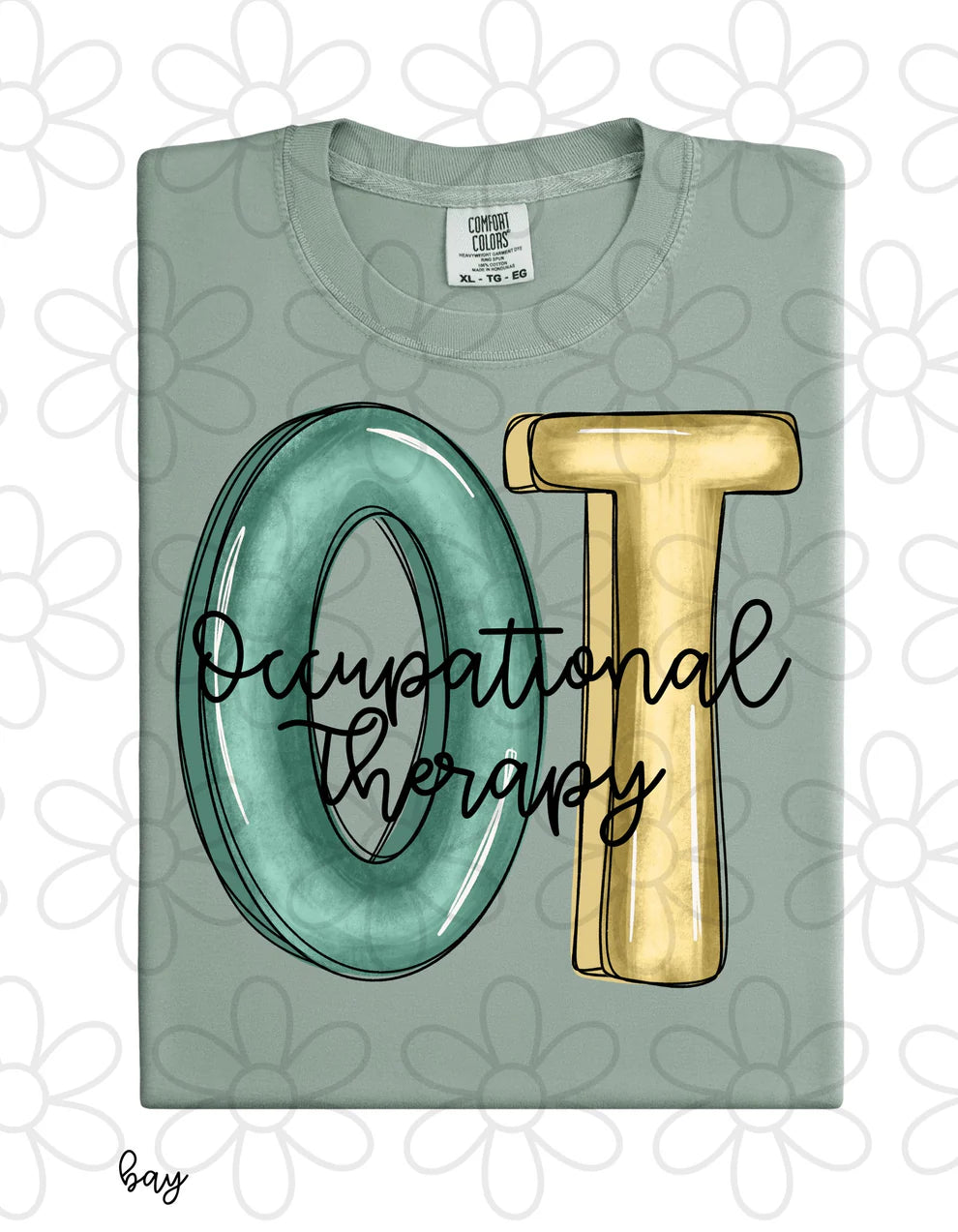 Custom Neutral Ombre Names DTF Transfer
