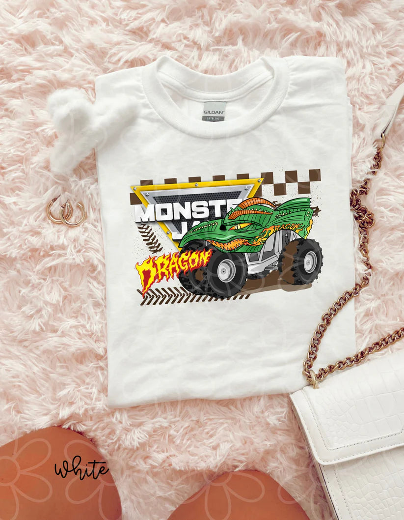 Monster Jam Dragon DTF Transfer