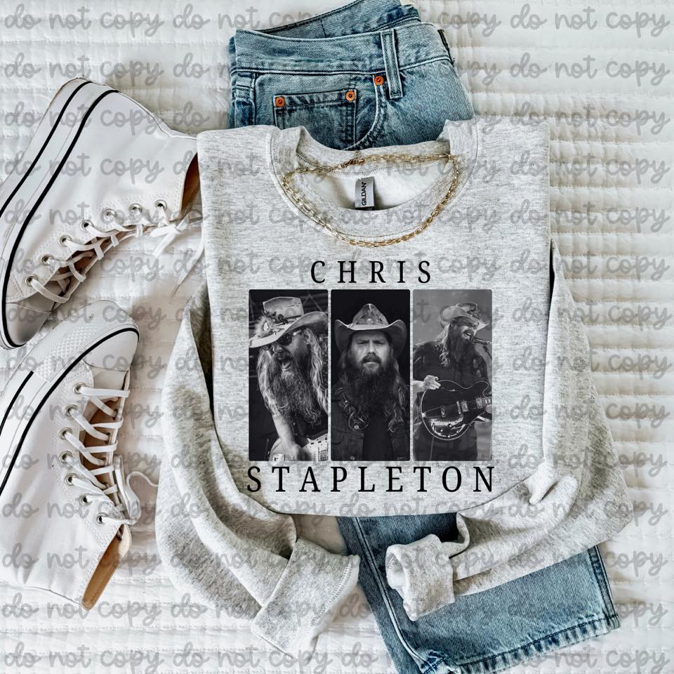 Chris Stapleton DTF Transfer