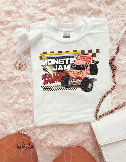 Monster Jam Zombie DTF Transfer