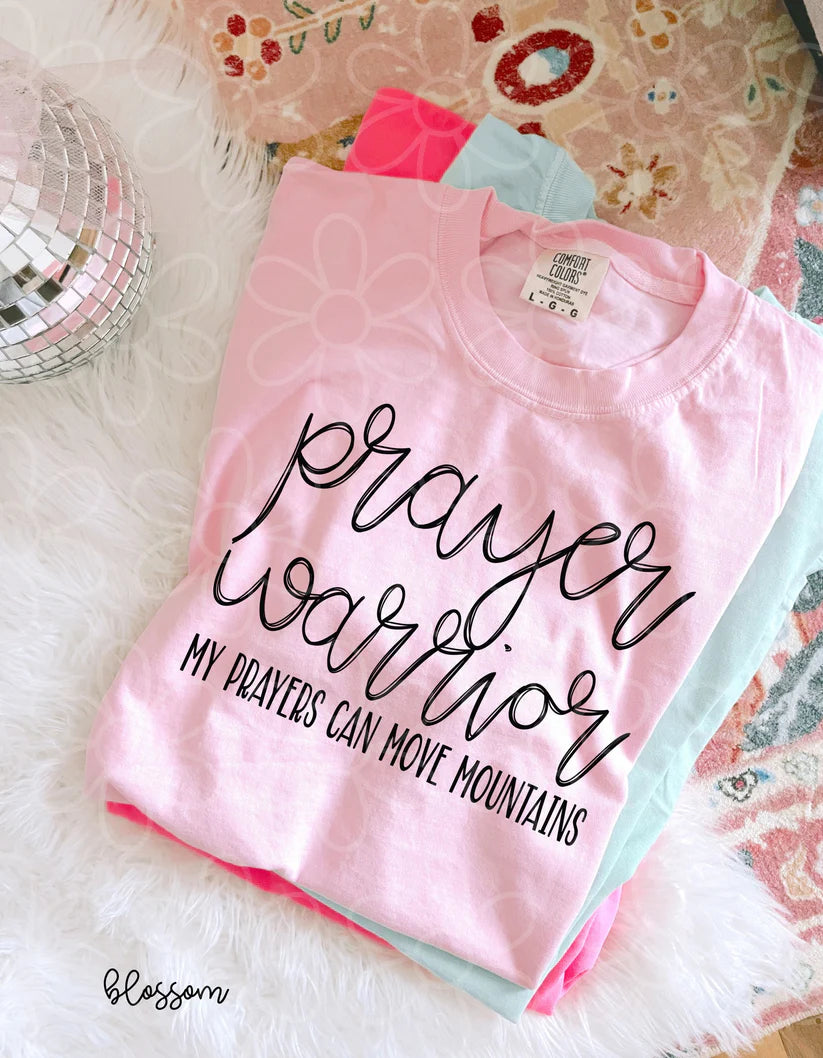 Prayer Warrior DTF Transfer