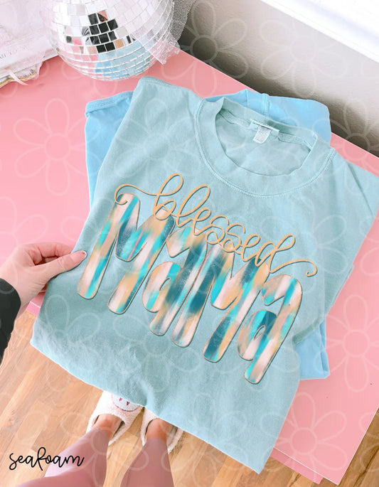 Pearl Blessed Mama DTF Transfer