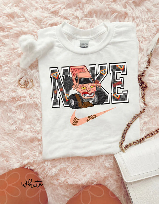 Monster Jam Zombie Nke DTF Transfer